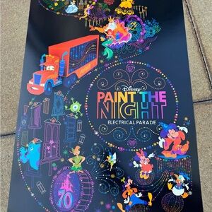 Limited Edition - Disney Paint the Night Parade Poster